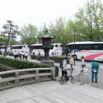 修学旅行のバス(奈良交通) ”修学旅行のバス”