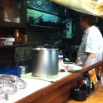 ”店内”