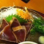 ”かつおのたたき”