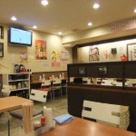 ”店内”