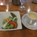 ”サラダとスープ”