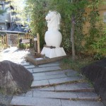 ”マーライオン像”