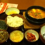 ”キムチ純豆腐”