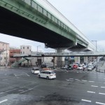 阪神高速と国道43号線 ”阪神高速と国道43号線”