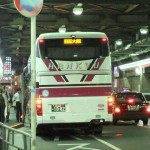”梅田到着”