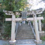 ”温泉神社（鳥居）”