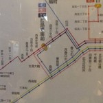 バス路線図(酉島車庫前) ”バス路線図(酉島車庫前)”