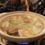 "38石狩鍋の出来上がり"