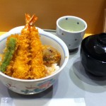 "天丼赤だし"