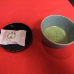 "抹茶と屯所餅"