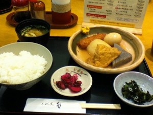 おでん定食