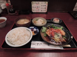 平目の甘酢あん