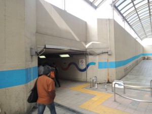 地下道入口