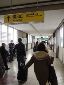 近江鉄道乗り換え