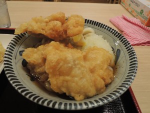 とり天ぶっかけ（小）