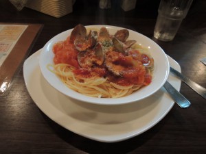 トマト味あさり