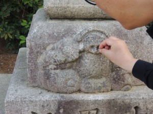 石乗せ