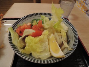 うどんdeサラダ