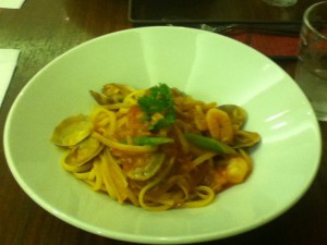 魚介パスタ