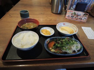 かつおタタキ定食