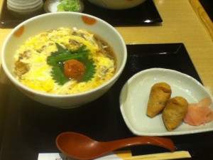 梅とじそば