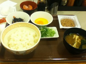 納豆朝食