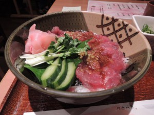 まぐろの中落ち