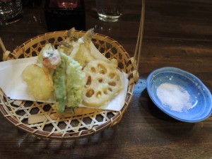 とらぎすの天ぷら