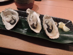 焼き牡蠣