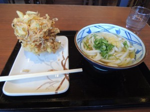 かきあげ　うどん