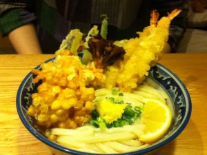 やさい天ぶっかけ
