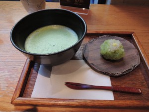 抹茶と和菓子
