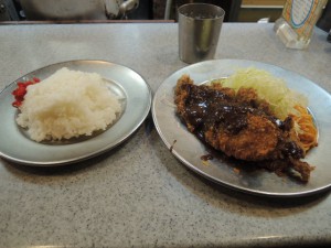 牛カツライス