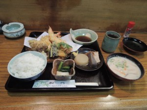 天ぷら定食