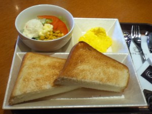スクランブルエッグプレート