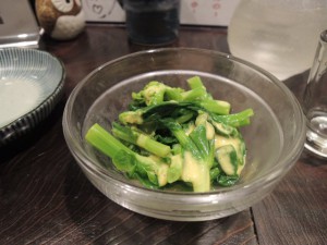 菜の花からし和え