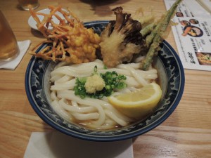 野菜天ぶっかけ