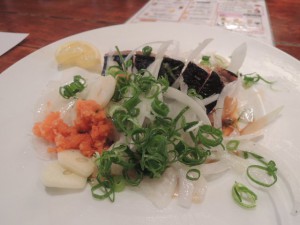 カツオのたたき