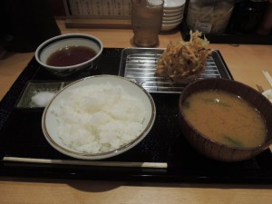 かき揚げ天