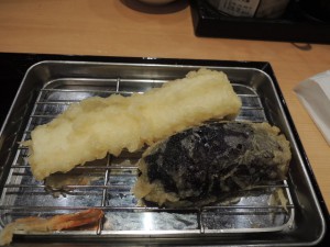 いか天、なす天