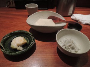 豆腐としらすおろし