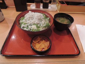 しらす丼