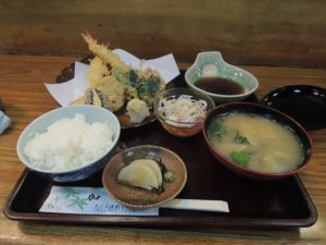 天ぷら定食
