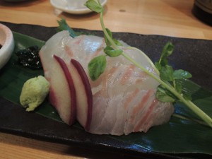 真鯛造り(拡大)
