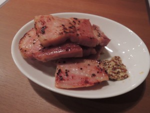 厚切りベーコン