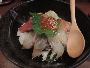 海鮮丼(拡大)