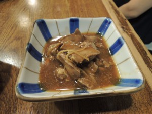 鶏肝生姜煮