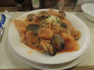 トマトソースあさり（拡大）