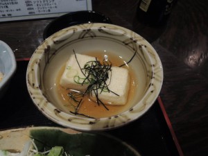 揚げだし豆腐