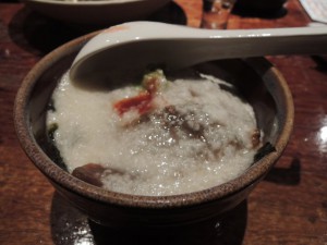 漬けカツオの山掛けご飯